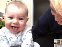 Skyping with Val and Liam March 5 2017